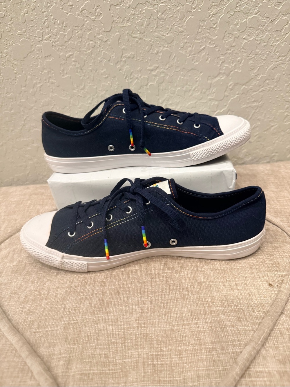 Converse Dainty Gs Rainbow Sneaker Dark Navy/Obsidian